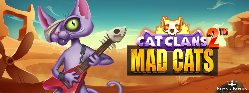 Royal Panda encara caos do deserto no Cat Clans 2™ - Mad Cats | Rank