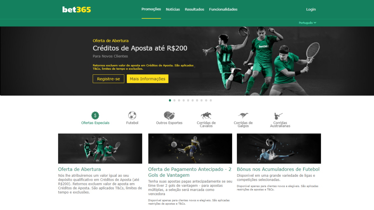 Entrar na Bet365 » Bônus R$ 200 - Análise da maior casa de apostas do  mundo.