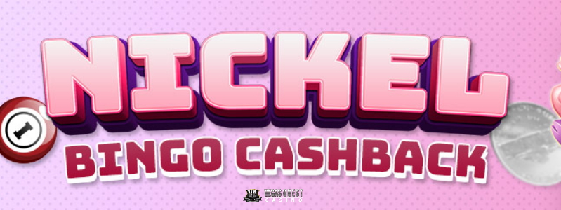 Vegas Crest devolve até R$ 2.500 no Nickel Bingo Cashback | Rank